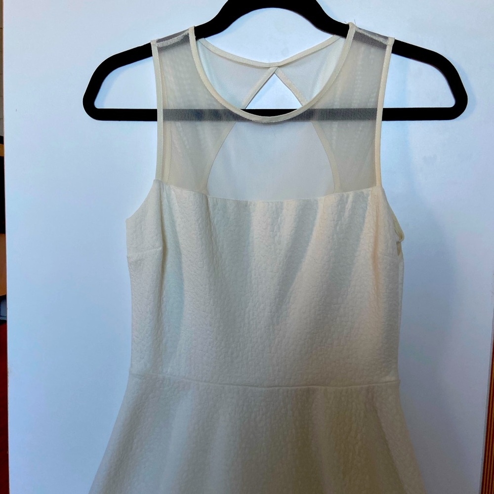 White Skater Dress